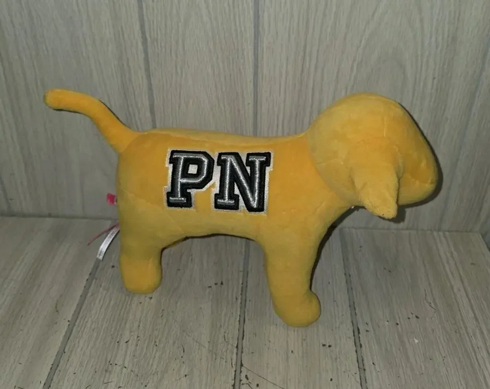 Victoria Secret PINK Nation Dog Large Golden Yellow 2018 Collection Puppy